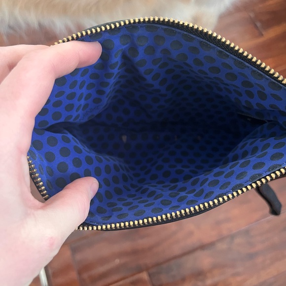 Rebecca Minkoff Skinny Mac Black Leather Clutch Wristlet - Picture 4 of 4